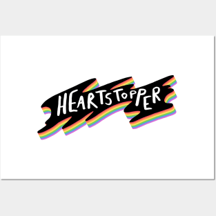 Heartstopper logo - pride Posters and Art